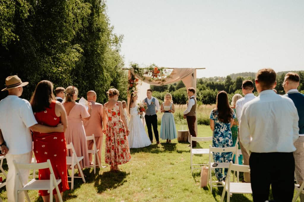 Ceremonia zaślubin - boho Ceremonia zaślubin - boho