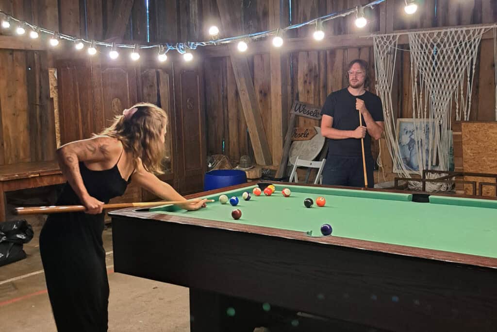 Stodoła na wesele - bilard Stodoła na wesele - bilard