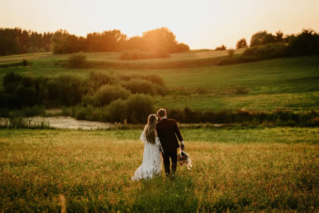 Wesele na Warmii i Mazurach - łąki Wesele na Warmii i Mazurach - łąki